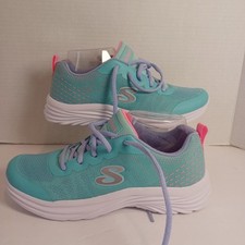 Skechers Sport Washable Size 6 Eur 38 Kids/Women's Aqua/Multi Colored New