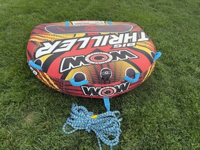 WOW Watersports Big Thriller Towable - 2 Person - plus 50  tow rope.  