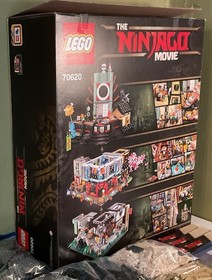Lego 70620  Ninjago City   pre-owned  Complete &hellip; 6 pieces broken ..see in photo