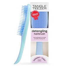 Tangle Teezer Ultimate Detangler Brush for Wet  Dry Regular, Denim Blues