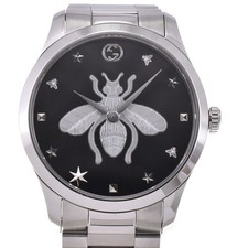 GUCCI G timeless 126.4 bee black Dial Quartz Unisex Watch N#145339