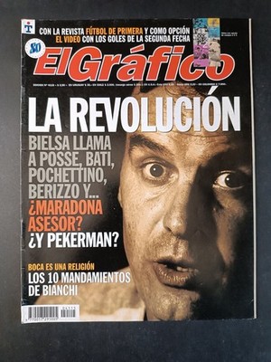 EL GRAFICO magazine number 4115 year 1998 - Bati, Pochettino