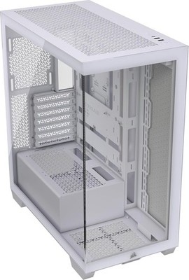 CORSAIR 3500X ATX Mid-Tower Case PC Tempered Glass Gaming Desktop Case - No Fans