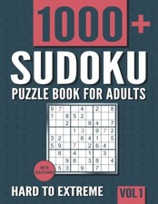 Sudoku Puzzle Book for Adults: 1000..., books, visupuzz