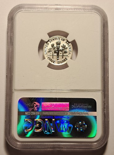 2015-P SILVER REVERSE PROOF ROOSEVELT DIME NGC PF70 MARCH OF DIMES SET 10C - Picture 2 of 4
