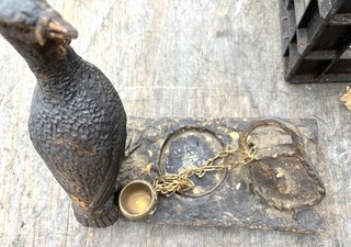 Vintage Wild Turkey Bourbon Back Bar Advertising Statue