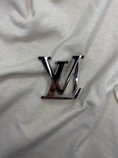 Louis Vuitton LV Initiales 40mm 1.5 Belt Buckle Silver Tone Replacement Buckle