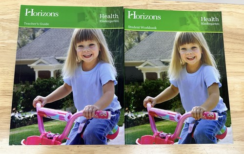 Horizons Alpha Omega HEALTH Teacher's Guide & Student Workbook Kindergarten Set