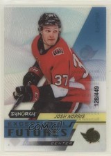 2020 Upper Deck Synergy Exceptional Futures Gold 128/449 Josh Norris #EFS-JN 7m3