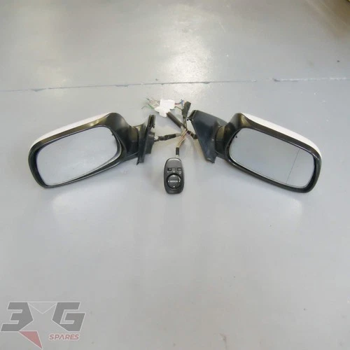 JDM Toyota E10 Altezza SEDAN Power Folding Mirror Set Complete Lexus IS200 IS300
