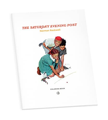 Norman Rockwell Colouring Book - Image 5