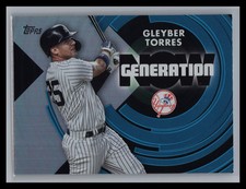 2022 Topps Baseball #GN-22 Gleyber Torres Generation Now NY Yankees