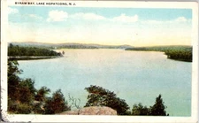 Lake Hopatcong New Jersey NJ : PANORAMIC SCENE d/24 BD6275