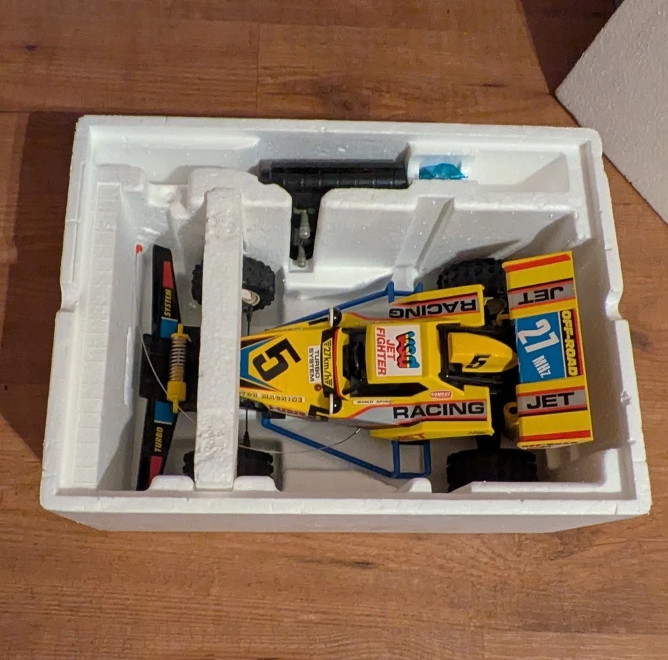 Dickie / Taiyo - Jet Fighter (Vintage RC Buggy) - Bild 3 von 4