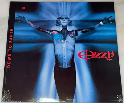 OZZY OSBOURNE Down To Earth RARE LIMITED EDITION RED VINYL LP