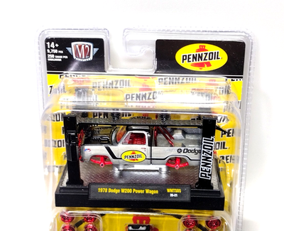 M2 Machines 1978 Dodge W200 Power Wagon Pennzoil Super Chase 1/250