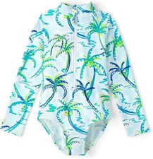 NWT Gymboree Rash Guard Bathing Suit Girl's Size 18-24 Months