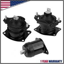 3 PCS Engine Mounts Set for 2003~2007 Honda A...