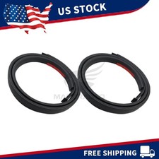 2x Roof Molding Weatherstrips Fits 2007-2020 Toyota Tundra Double Cab New