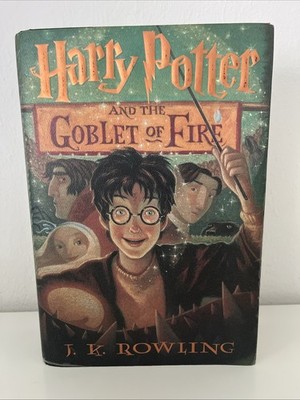 J.K. ROWLING, HARRY POTTER AND THE GOBLET OF FIRE, FIRST AMERICAN EDITION 2000
