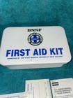 Vintage Burlington Northern Santa Fe Railroad Metal First Aid Kit NOS Supplies — photo 2
