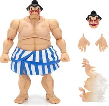 Jada Toys Street Fighter II E. Honda Action Figure 1:12 Deluxe 6" Tall