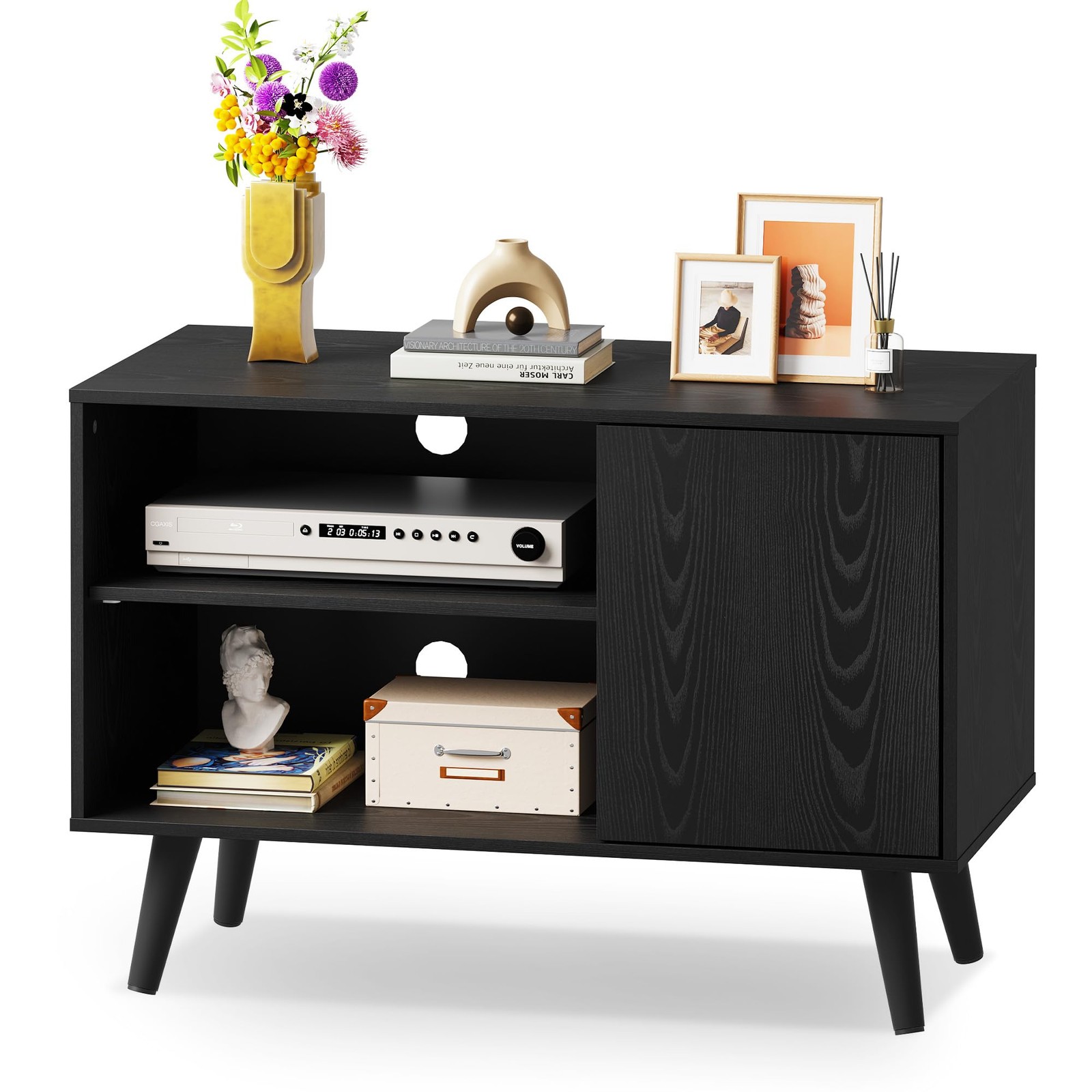For 40 Inch Tvs, Small Entertainment Center With Storage Cab
