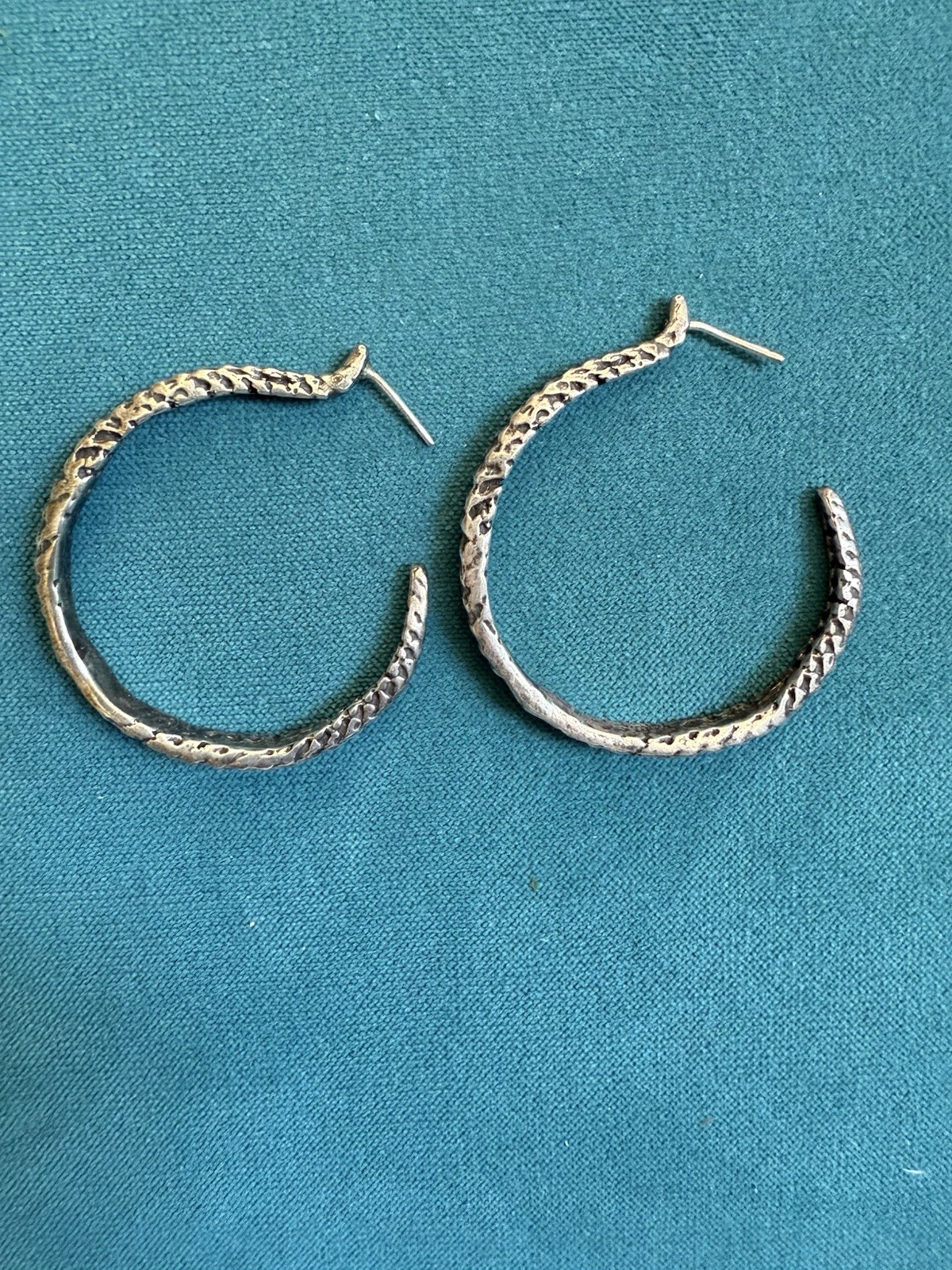 Lauren Wolf Solid silver hoops - image 3