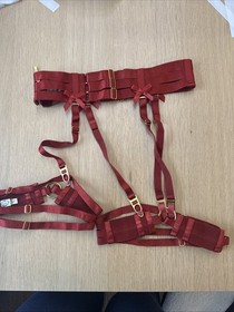 Bordelle Signature Strap Suspender size small Xx 1396