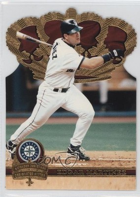 1997 Pacific Crown Collection Gold Crown Die-Cuts Edgar Martinez #GC17 HOF 0k0
