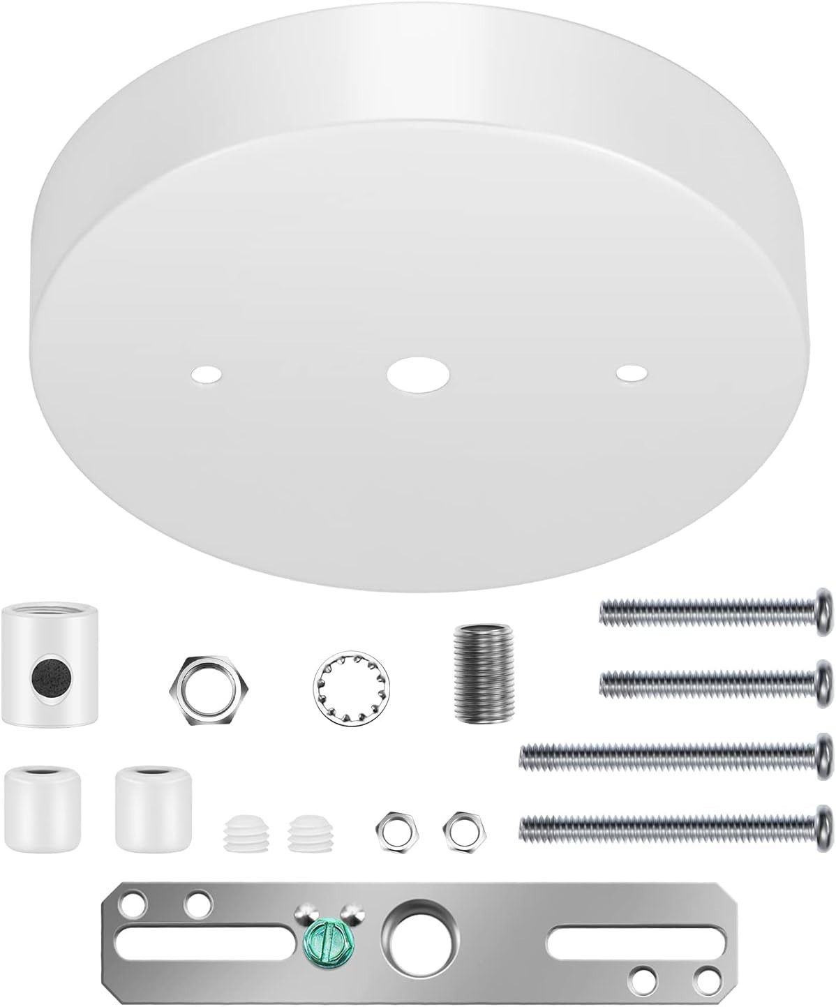 5 1/8 Inches Ceiling Lighting Canopy Kit Single Head Pendant Light Plate Cove...
