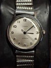 Timex Sprite 1968 Silver Tone Mens Vintage 1960s Mechanical Handwind Retro Watch