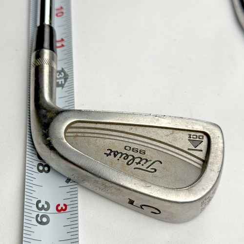 Titleist DCI Iron Set 4 - 9, Reg Flex Graphite 5 a une tige en acier S300 lire - Photo 8/12
