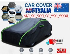 Heavy Duty Waterproof Car Cover Wind Rain UV Full Protection Outdoor Universal