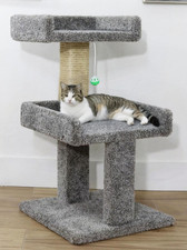 PRESTIGE CAT PERCH FOR LARGE CATS, 32"TALL-FREE SHIPPING IN THE U.S.