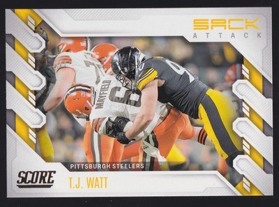 2022 Score - Sack Attack T.J. Watt #SA-TW
