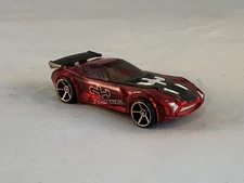 Hot Wheels Nerve Hammer 2006 Faster Than Ever Clear Red *NOTE* Smoked FTEs