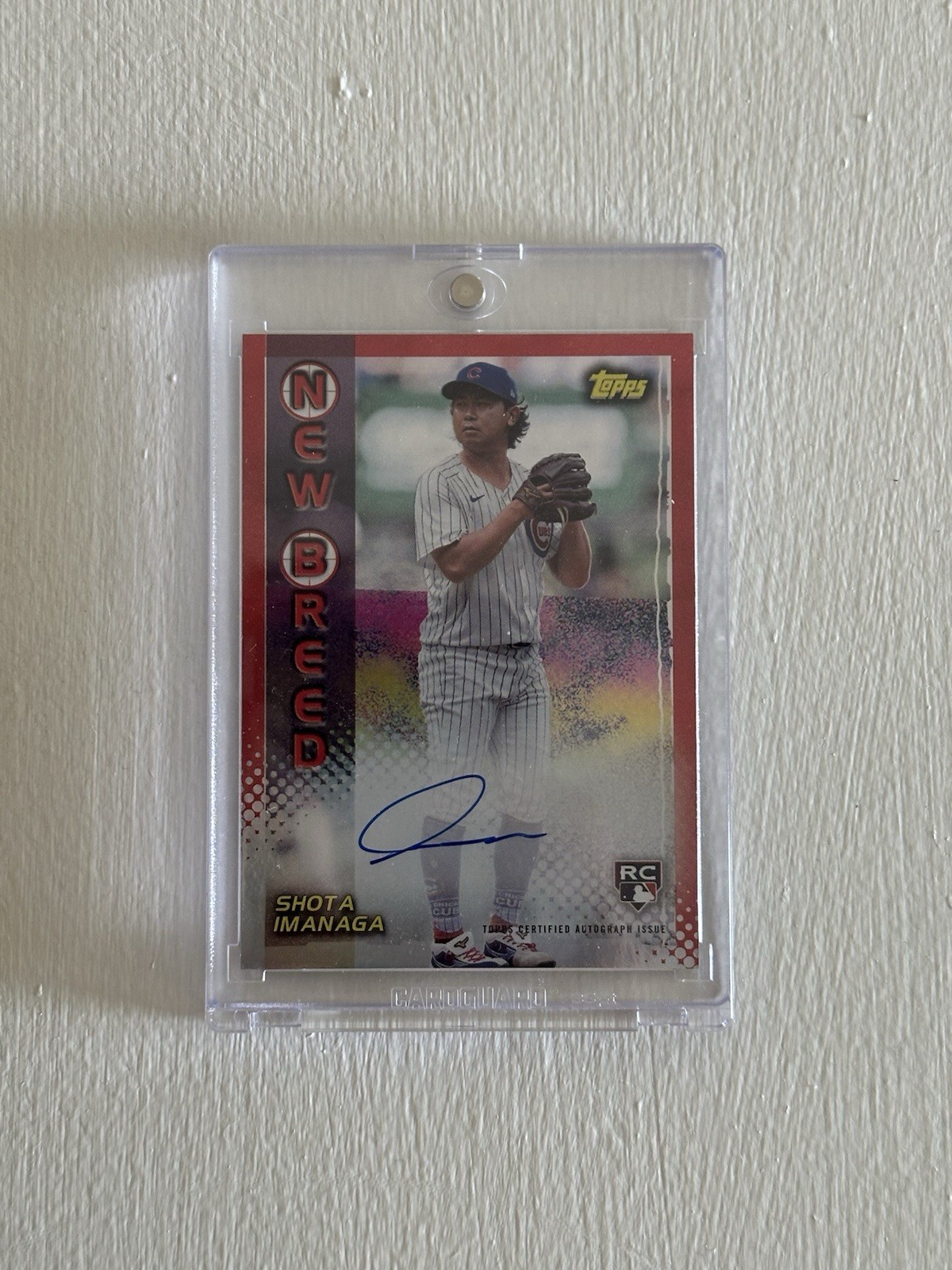 Shota Imanaga #99NBA-SI | 2024 Topps Archives 1999 New Breed Auto | RED #01/10