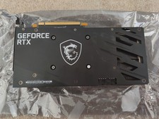 MSI NVIDIA GeForce RTX 3060 Gaming X 12G Graphics Card - Working Great Condition