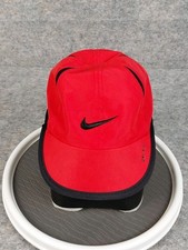Nike Toddler Hat Dri-Fit Red Black Distressed Lightweight