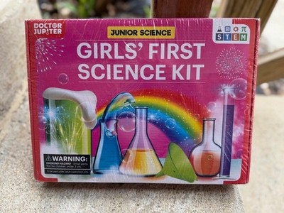 Doctor Jupiter Girls' First Science Kit for Girls Ages 4-6-8 / Unopened & New!