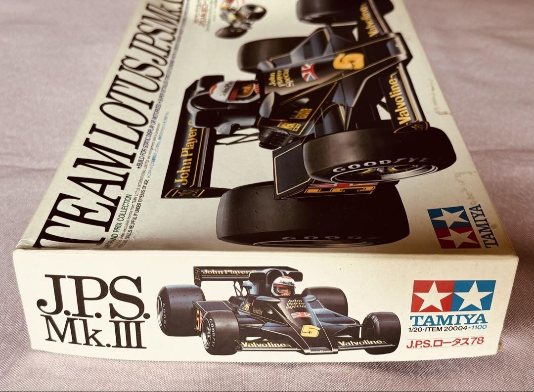 田宮 1/12 RE 20 TURBO & LOTUS J.P.S Mk.III Tamiya Team Lotus JPS Mk. III 1/20 Scale New - Opened | eBay