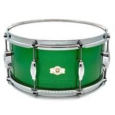 George Way Tuxedo Studio Snare Drum 14x7 Elbaite Green
