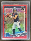 2023 Panini Donruss Optic C.J. Stroud Red Mojo Prizm RC Rated Rookie #244 Texans