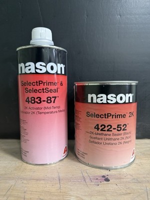 Select-Urethane Black Sealer Quart Kit  2K 422-52 Plus  Quart Activator483-87
