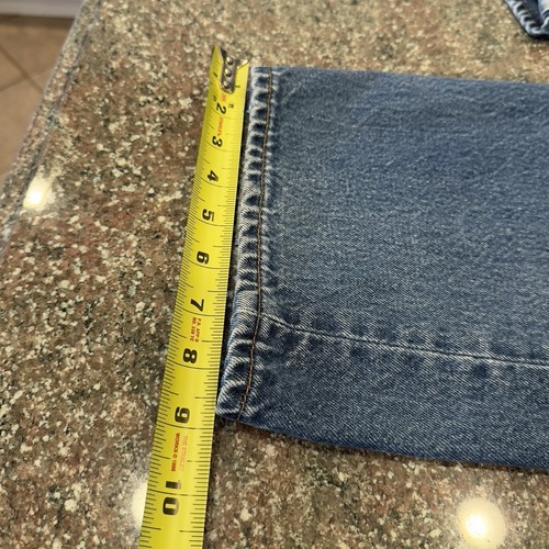 Vintage 90s 501 XX Levis Medium Wash Made In USA Jeans 44 Shrink To Fit - Imagen 8 de 11
