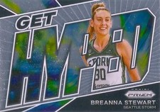 Breanna Stewart 2022 Panini Prizm WNBA Basketball - Get Hyped #2 - Seattle Storm