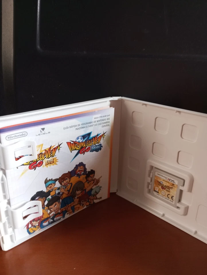NINTENDO 3DS INAZUMA ELEVEN GO LUZ LIGHT MUY BUEN ESTADO PAL ESPAÑA, foto 3 de 4