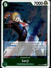Sanji Foil R Carrying On His Will OP13-027 NM
