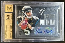 2014 Panini Certified Blake Bortles Potential Auto RC #/25 Jaguars BGS 9.5/10